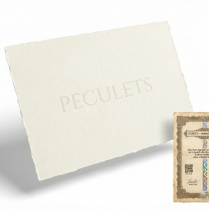 Peculets Spezialpapier — Einzelbogen Premium