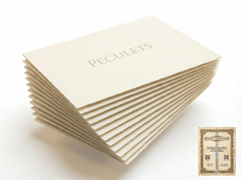 Peculets Spezialpapier — Künstler-Set (10 Bögen)