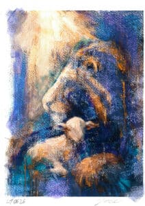 See the lamb, see the lion?