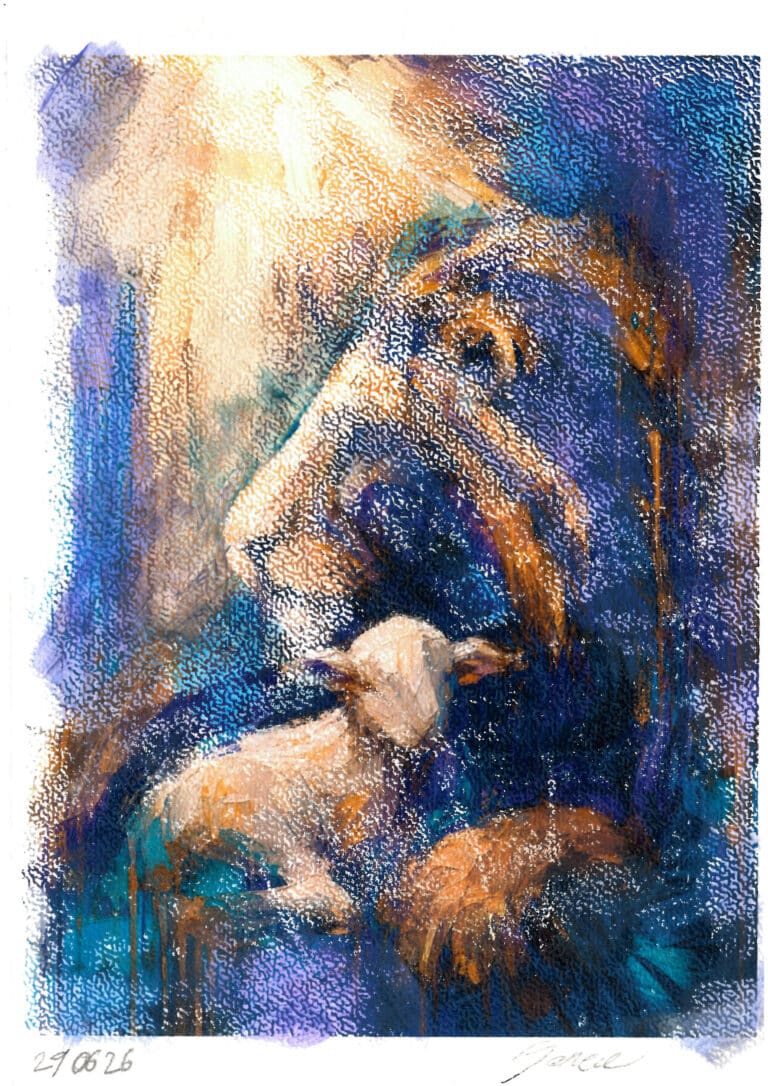 See the lamb, see the lion?